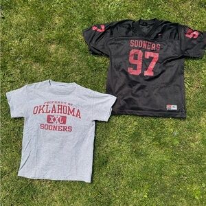 Oklahoma University Clothes Bundle (shirt+jersey)